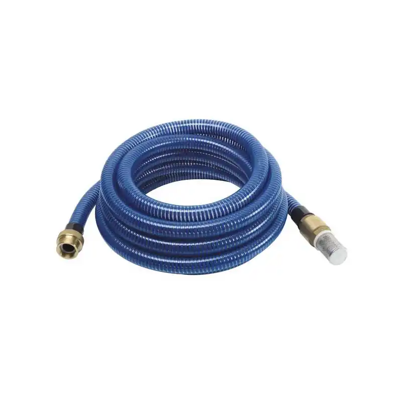 Kit aspiration raccords laiton 4m diam. 25mm filetage 1" PRKAL25/4M