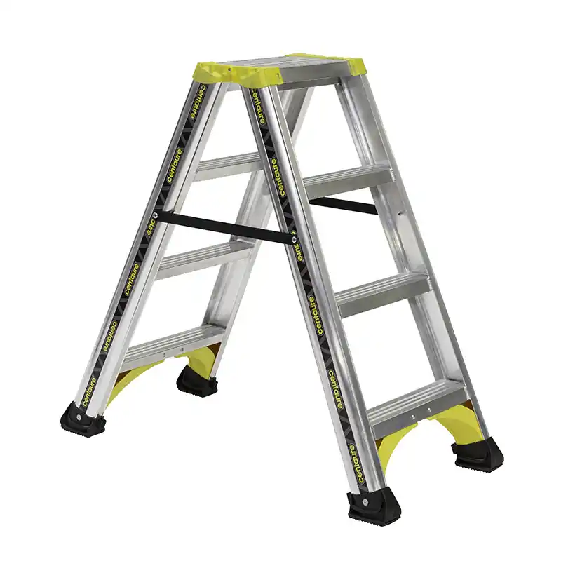 Marchepied double accès 2x4 marches hauteur d‘accès maxi 2,45 m ALPHA
