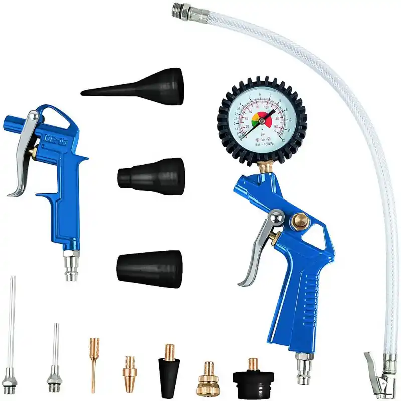 Lot de 13 accessoires air comprimé Scheppach