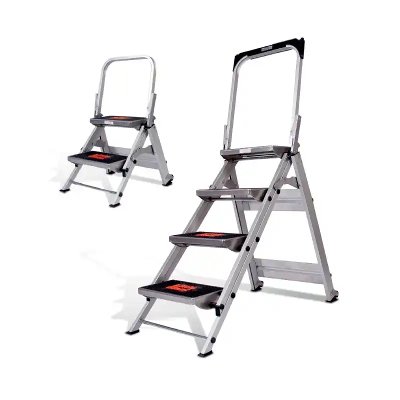 Marchepied 4 marches avec marchepied 2 marches SAFETY STEP