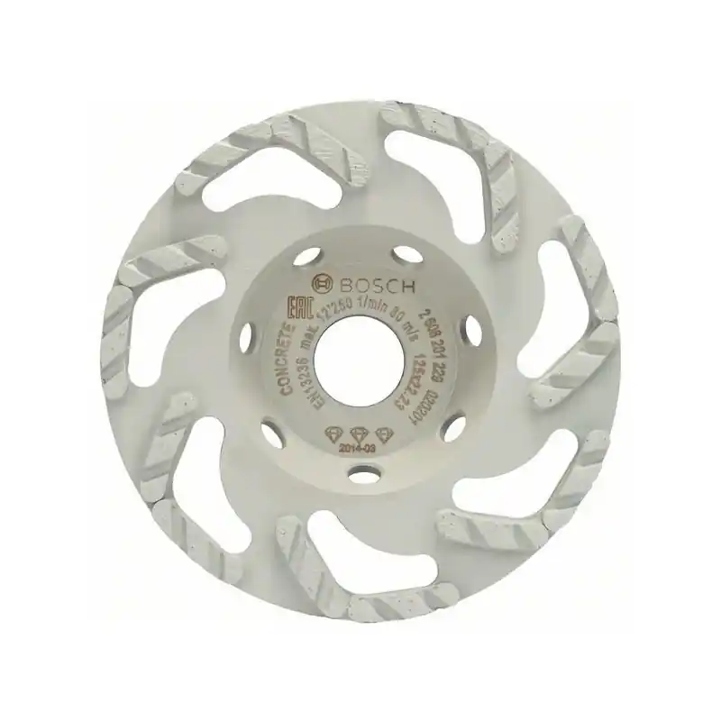 Meule assiette diamantée Best for Concrete D. 125 x 22,23 mm