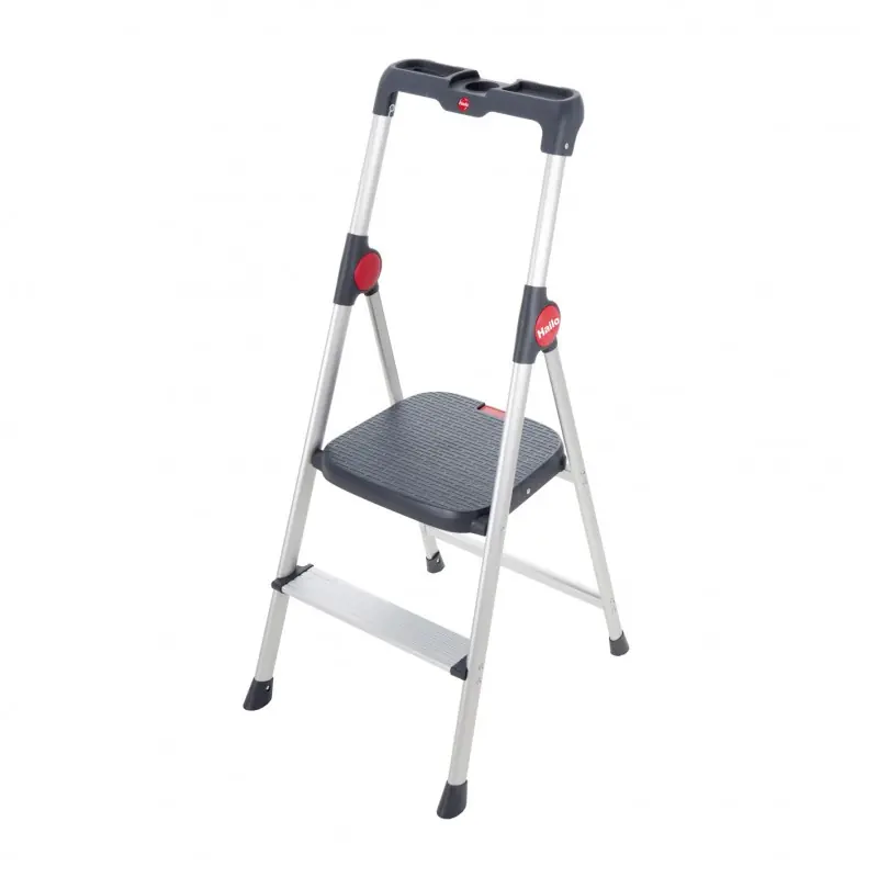 Marchepied pliant 2 marches Ht d‘accès 220 cm plateforme plastiqueWide