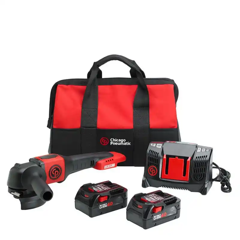 Meuleuse sans fil 20V 2x40Ah Li-Ion 125 mm avec sac transport CP8350 P
