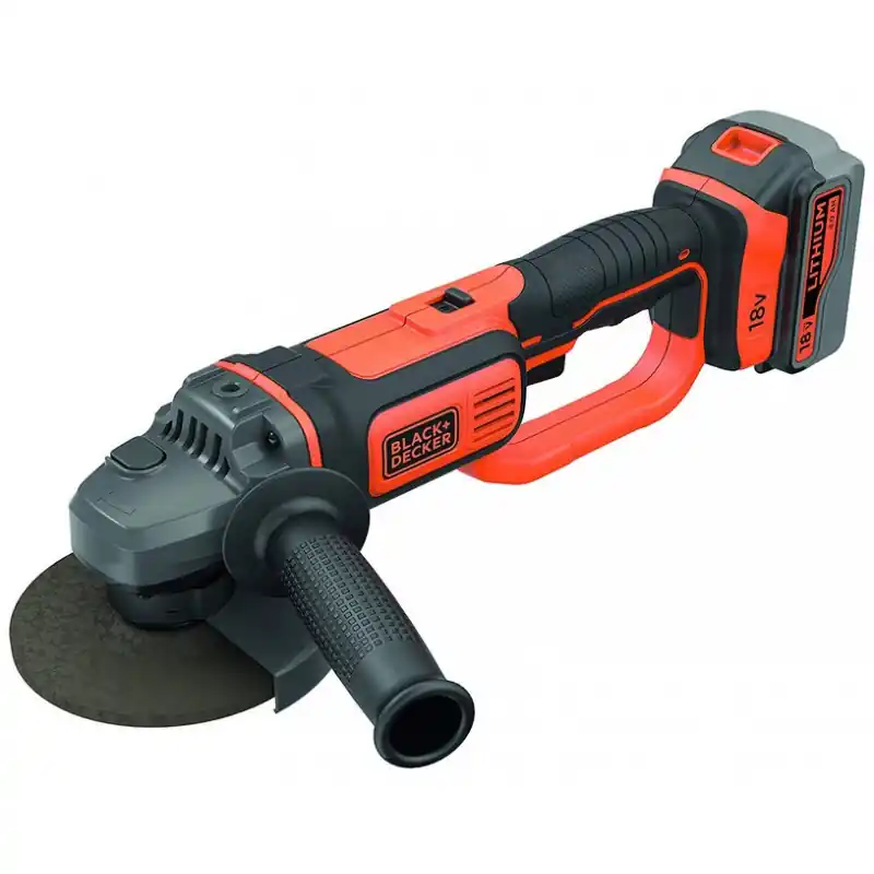 Meuleuse 18V 4Ah Li-Ion 125mm Black & Decker