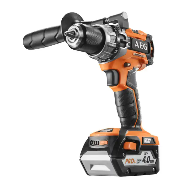 Perceuse percussion compacte Brushless 18V Li-Ion 40Ah 65 Nm 2Vitesses