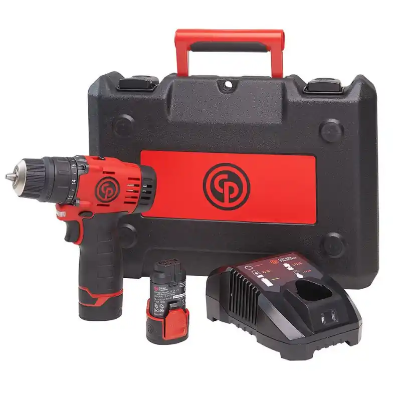 Perceuse batterie 12V Li-Ion 15Ah 34 Nm mandrin 3/8" sans clé coffret