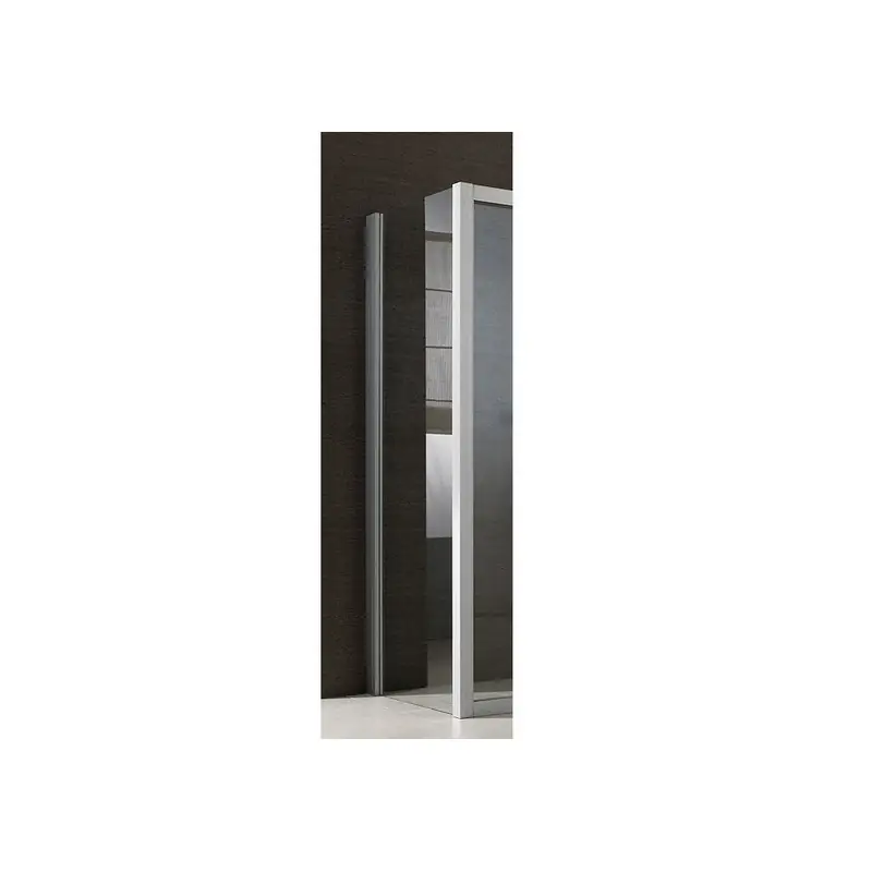 Paroi fixe Argent mat Jazz Plus hauteur 200cm receveur 80x80cm L13JPF0