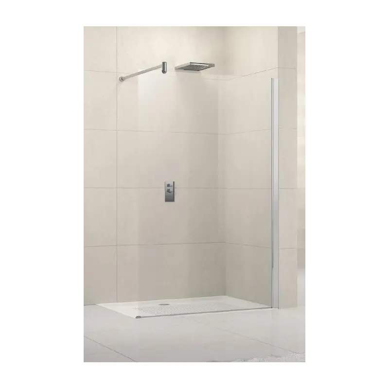 Paroi fixe sérigraphié 117 à 118,5 cm LUNES H LUNESH120-14-B