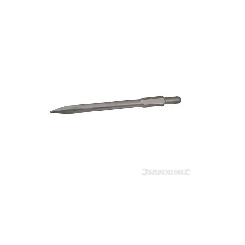Burin pointu emmanchement 6 pans 29 mm