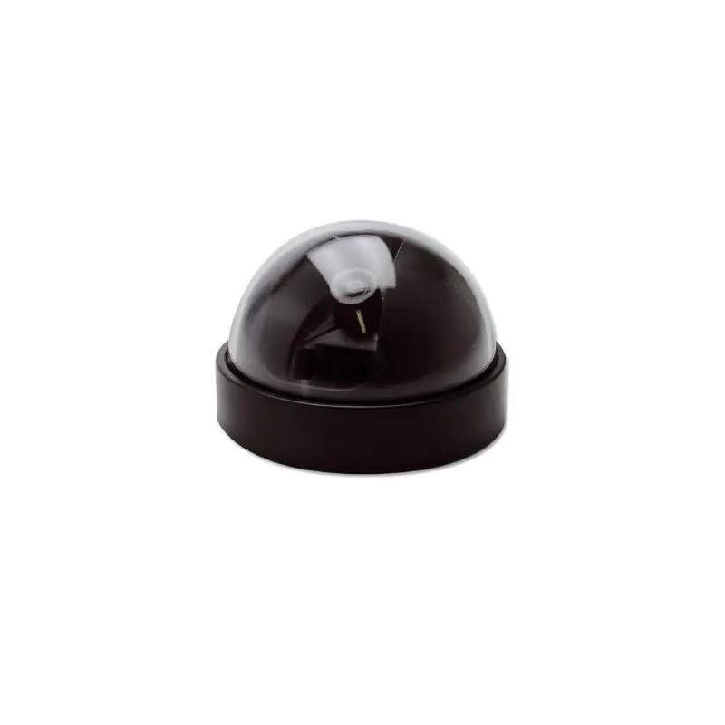 Caméra dôme de surveillance factice orientable
