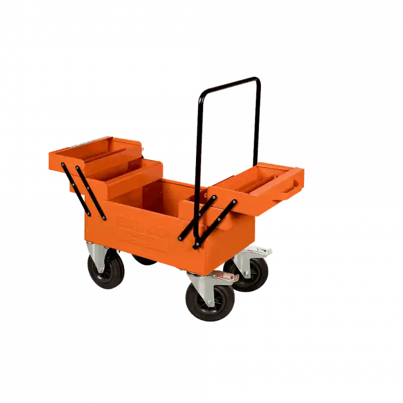 Caisse à outils métallique 1203 x 400 x 637 mm sur roues 1497MBW