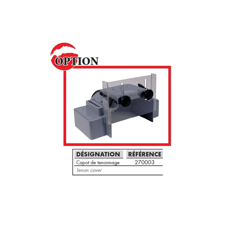 Capot de Tenonnage Pour Com ,Tou030(T) Et Tsc