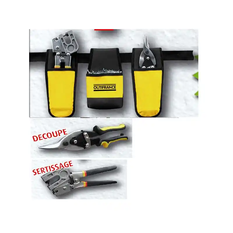 Ceinture de plaquiste PRO 2 outils