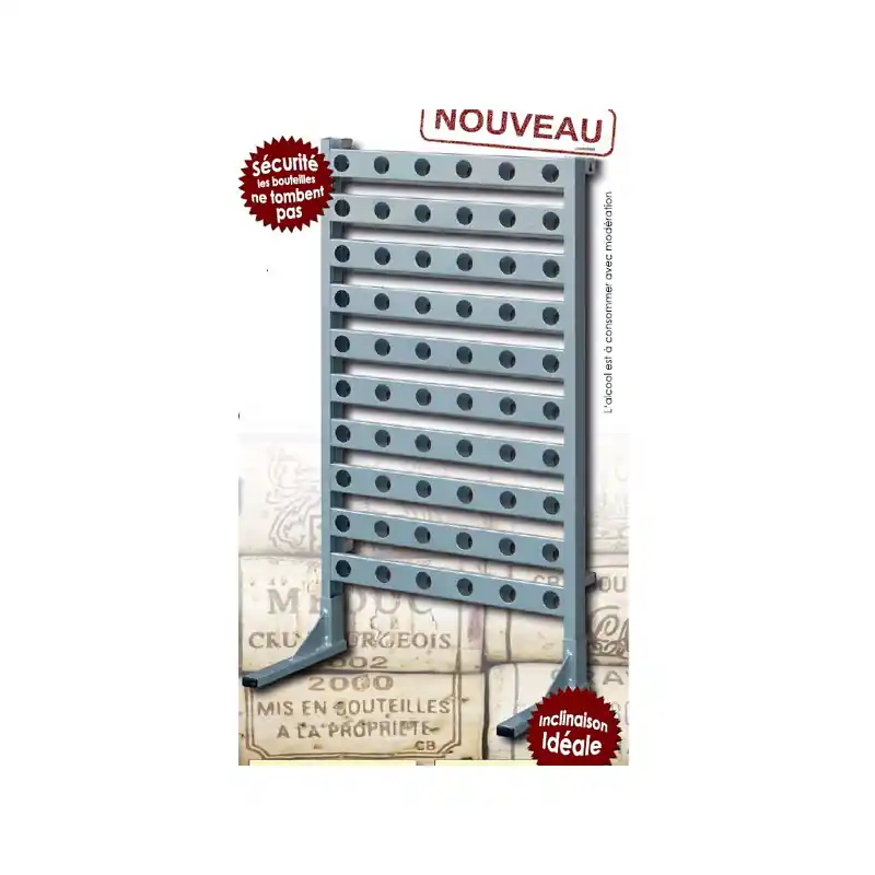 Casier de rangement Porte bouteilles (60 bouteilles)