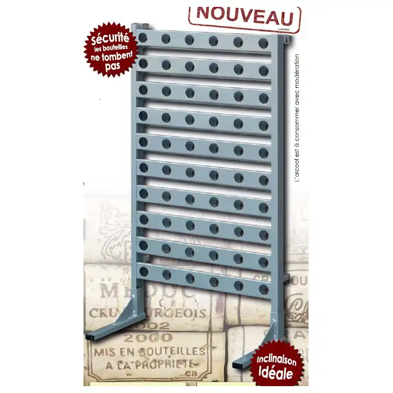 Casier de rangement Porte bouteilles (90 bouteilles)