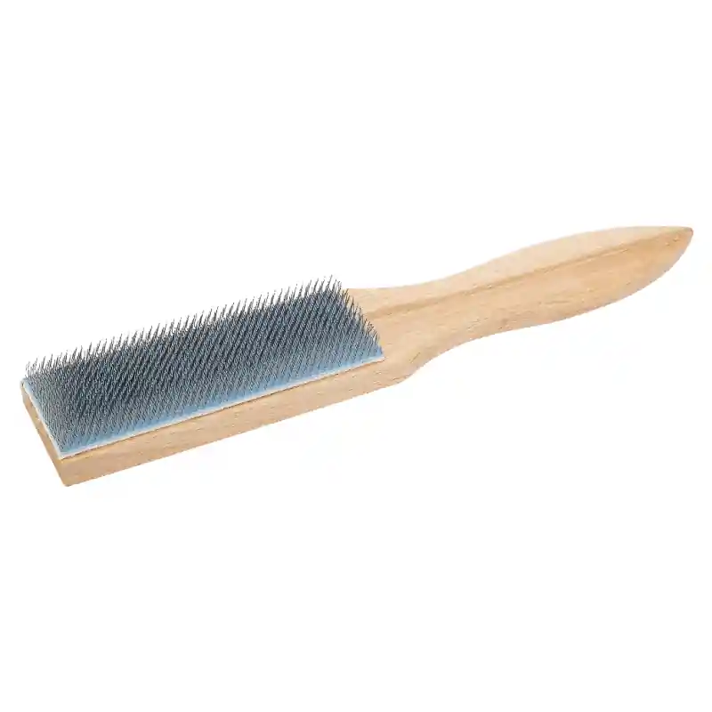 Carde pour lime en fil d‘acier 240 mm avec manche en bois 9-469-00-0-0