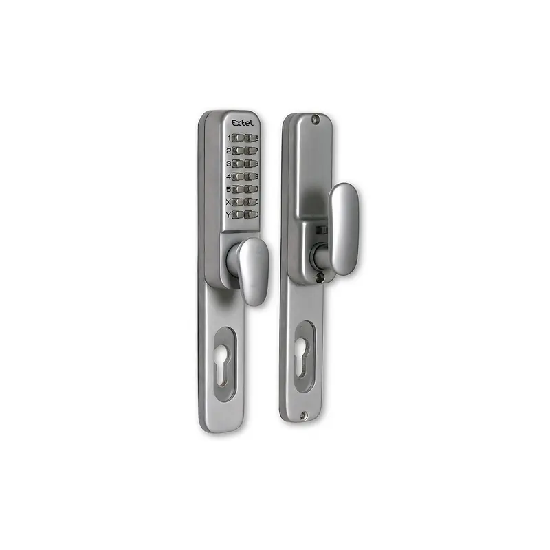 Poignée de porte avec clavier autonome pour porte 35mm à 60mm Extel