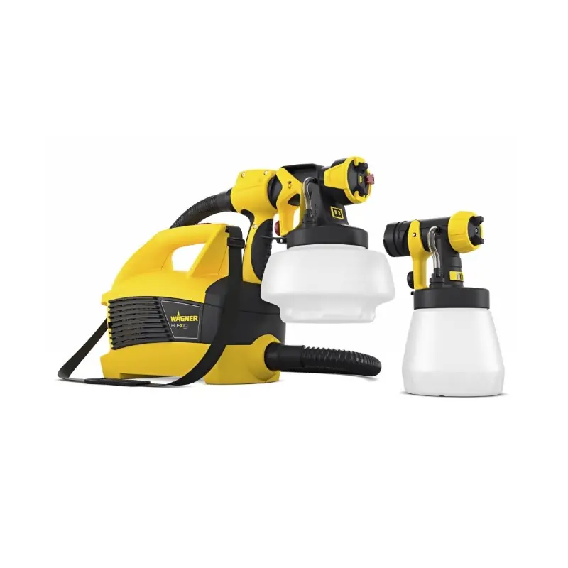 Pistolet à peinture murale laque et lasure 1800ml 630W