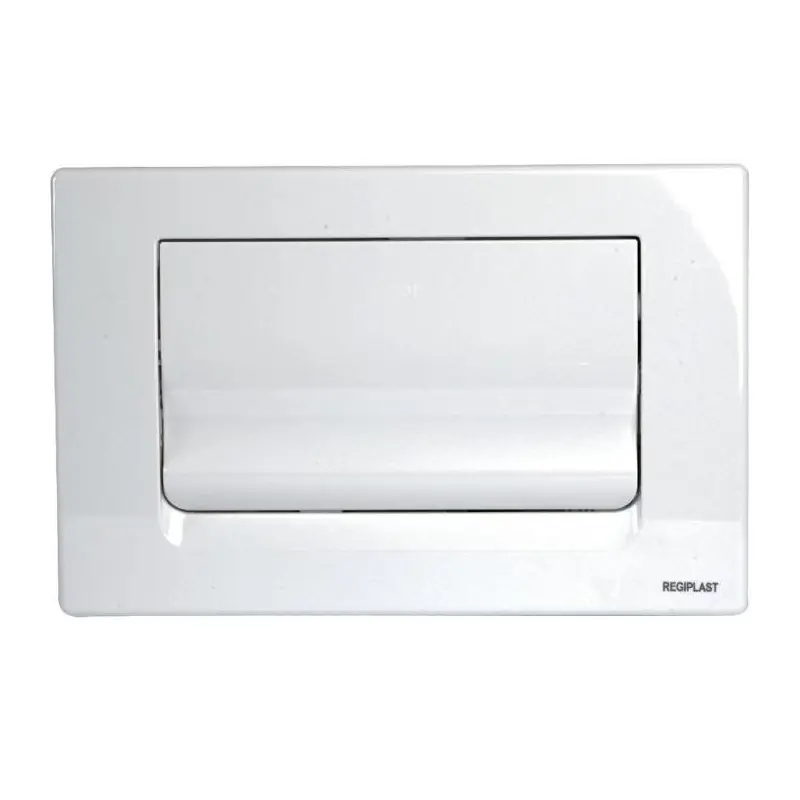 Plaque de commande pour bati-support Césame blanche interrompable