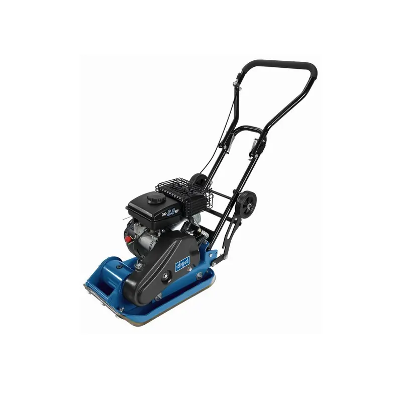 Plaque vibrante 2.8CV avec roues déplacement tapis protection HP800S