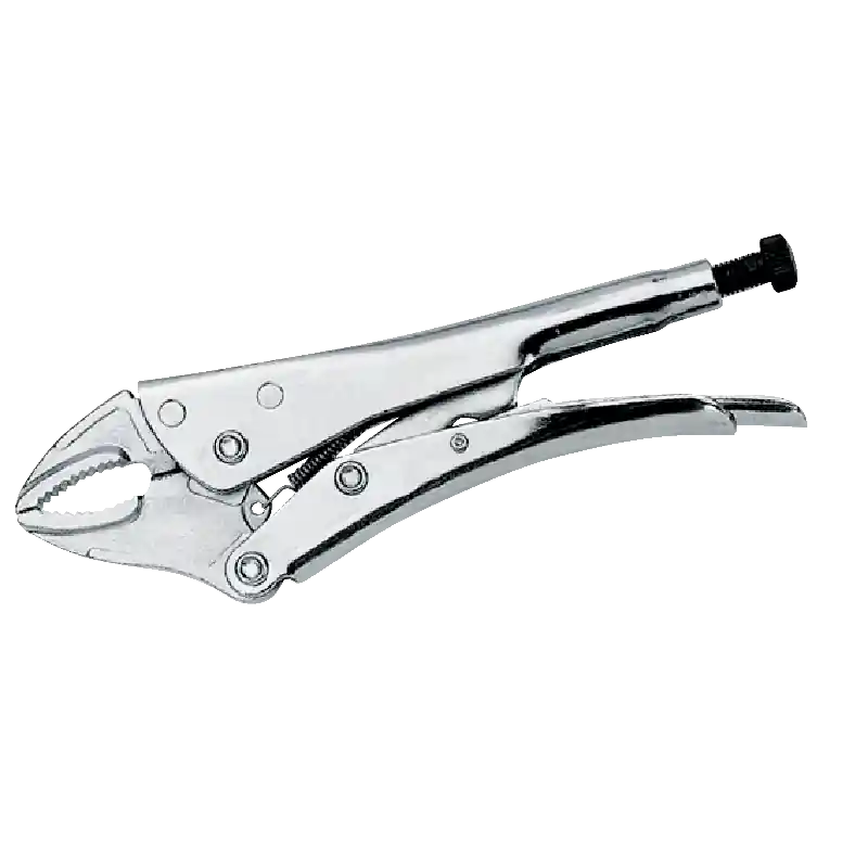 Pince-étau à bec coudé avec coupe-fil 42 mm 641-190-1