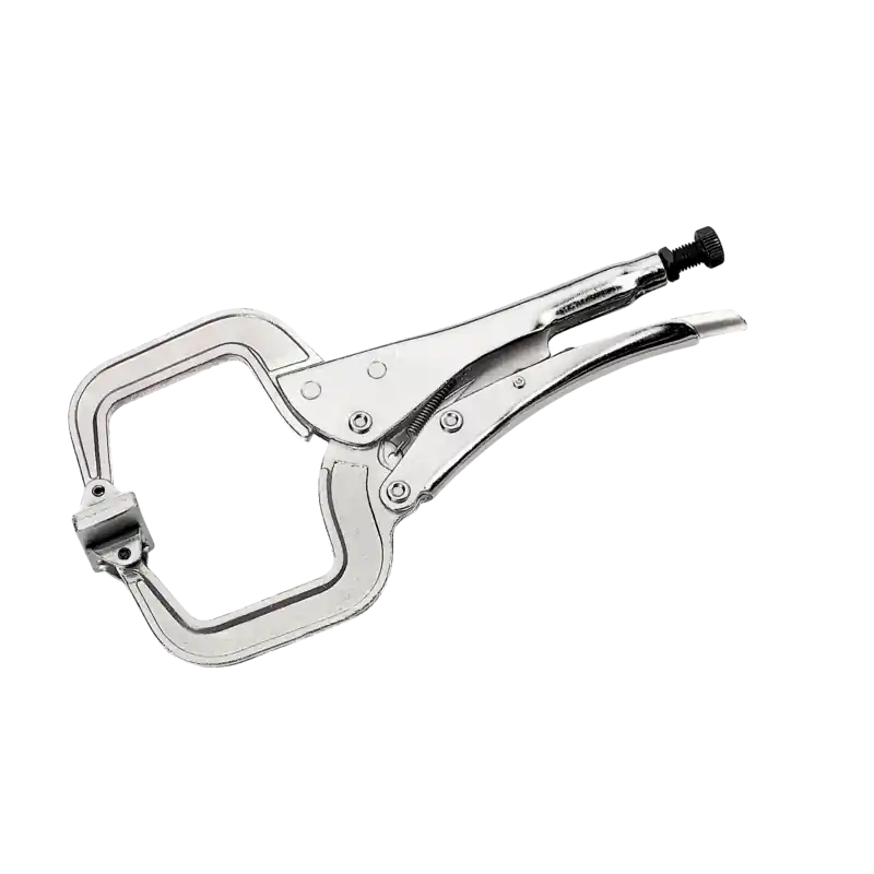 Pince-étau en C à col de cygne 320 mm avec mors articulé 645-300-1
