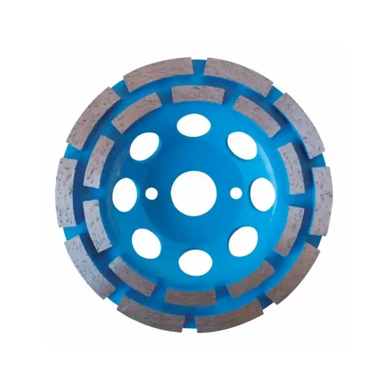 Plateau double pistes béton D.115mm 22,23x7mm