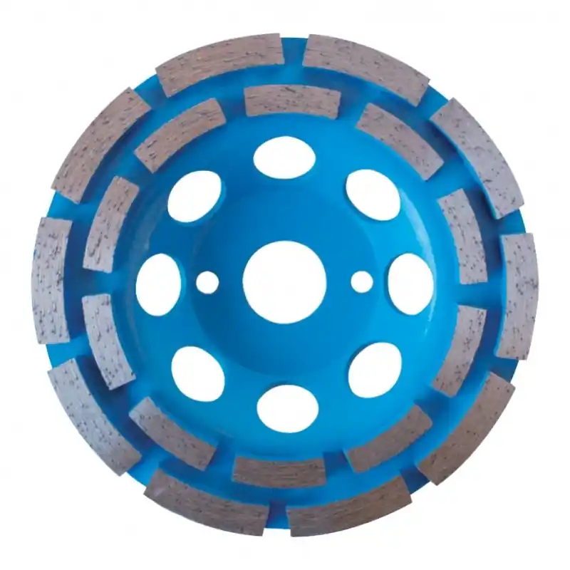 Plateau double pistes béton D.180mm 22,2x7mm