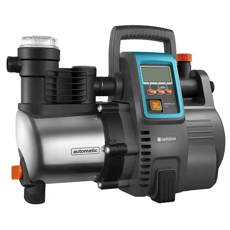 Pompe automatique 6000/6E LCD 1300W 6000L/h aspiration 8m Gardena