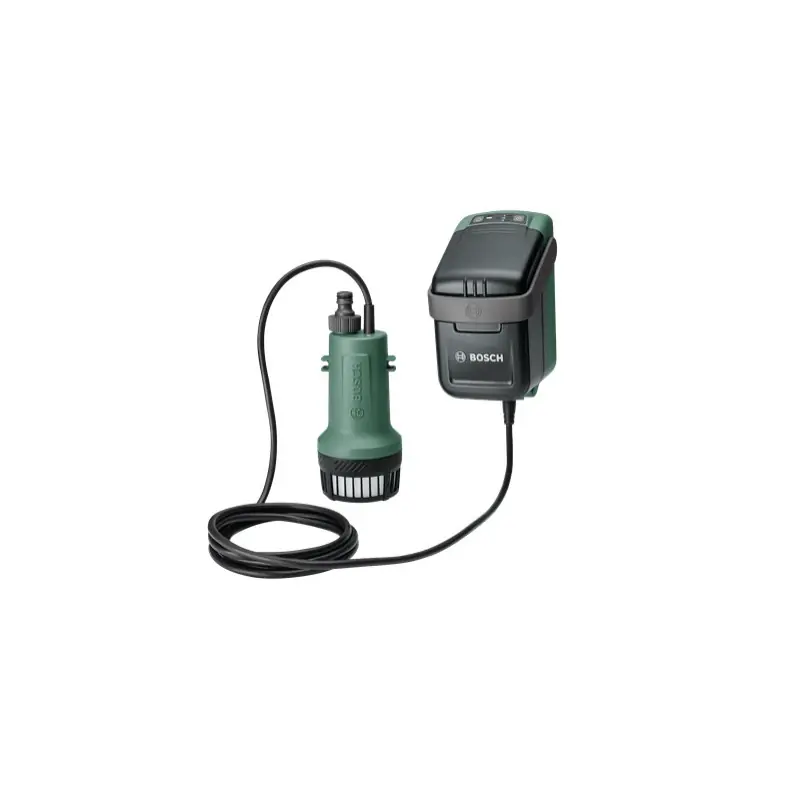 Pompe à eau de pluie sans fil 18V 2,5Ah Li-Ion 2000 l/h GardenPump 18