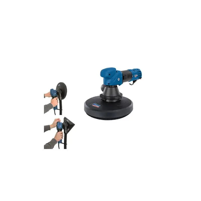 Ponceuse vibrante circulaire 750W avec 2 plateaux rond et triangulaire