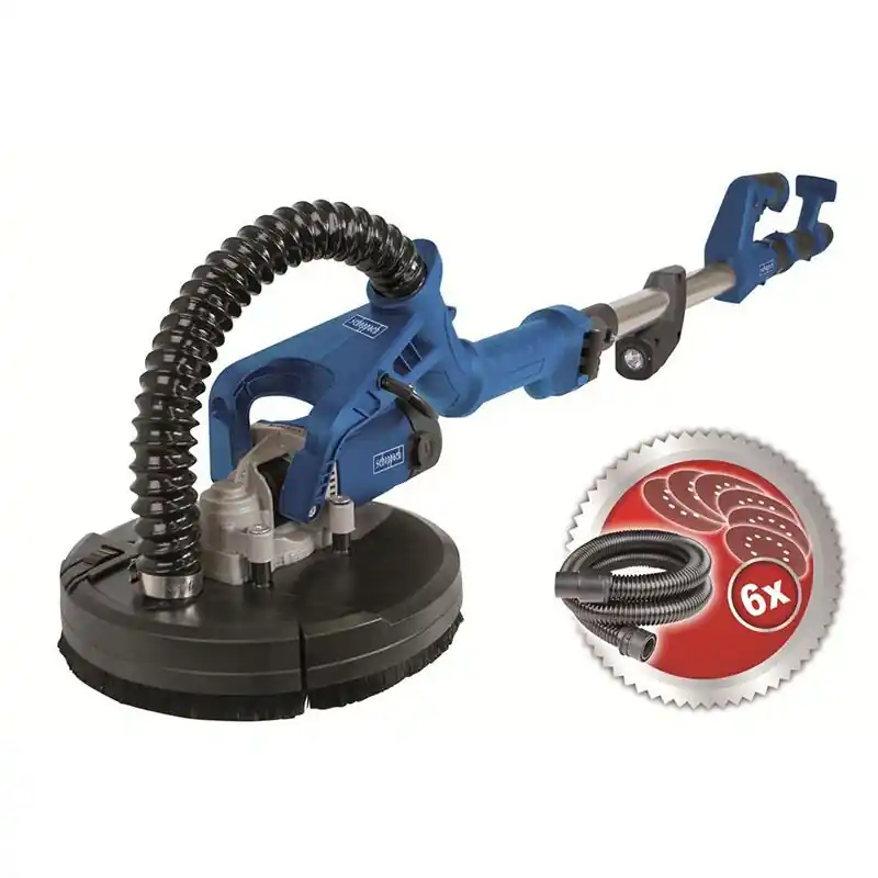 Ponceuse pour plâtre rotative Scheppach DS920 225mm 230V 50Hz 710W + Accessoires