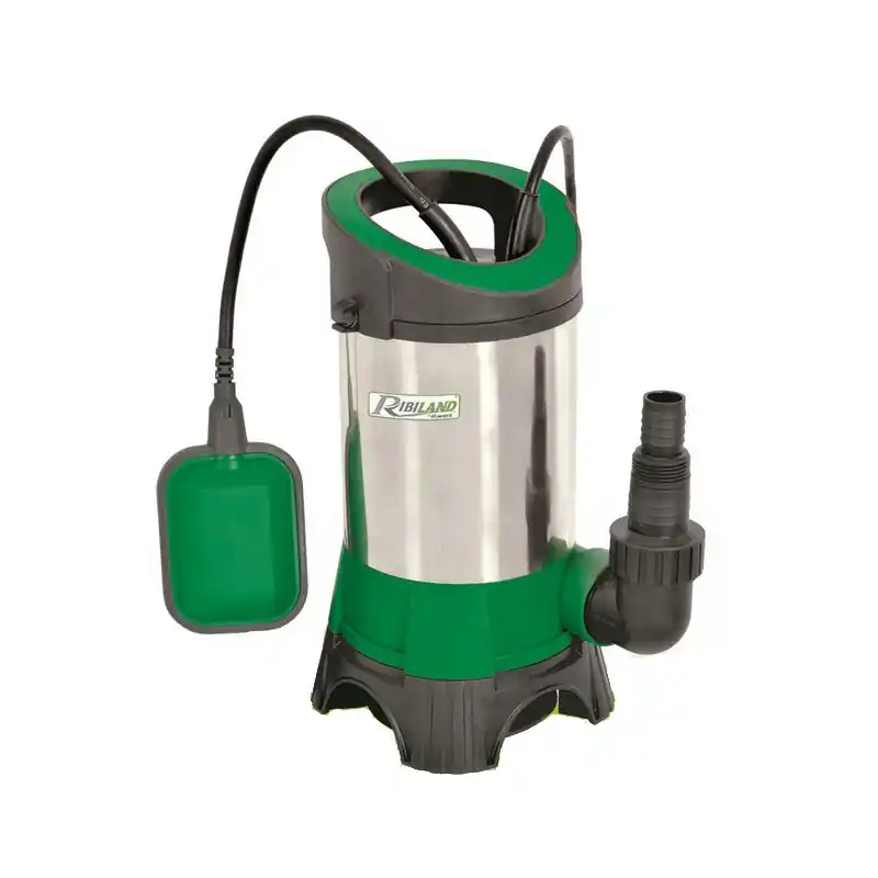 Pompe vide-cave eaux chargées INOX 900W PRPVC901CIP