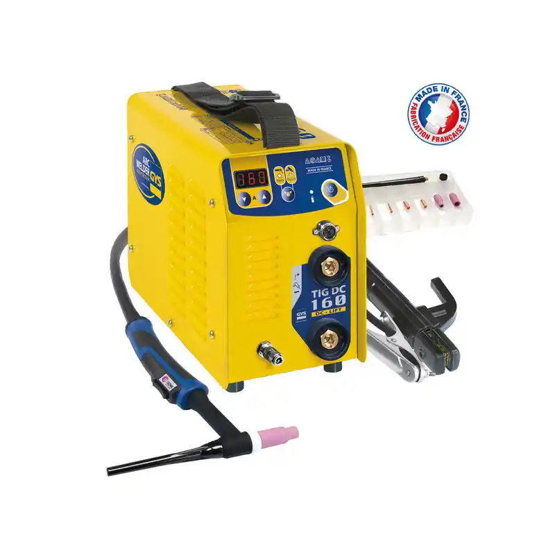 Poste de soudure Inverter TIG LIFT DC polyvalent 230V 160A TIG 160 DC