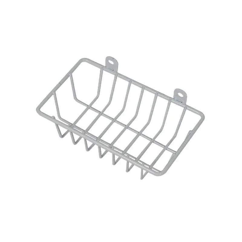 Porte-savon entraxe 82 mm blanc
