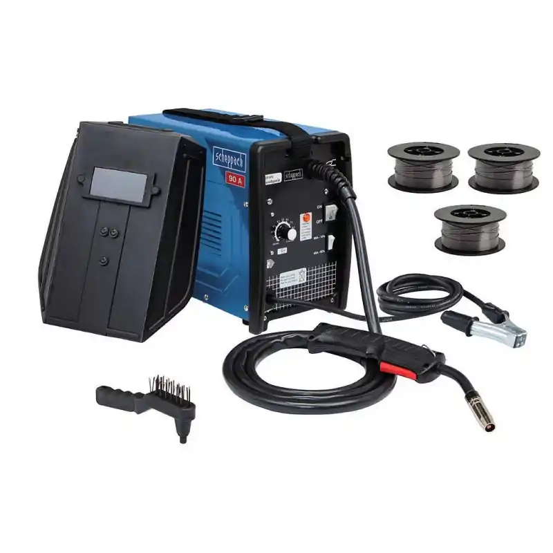 Poste à souder à fil fourré 06-09 mm 90 A 3200 W avec accessoires WSE3