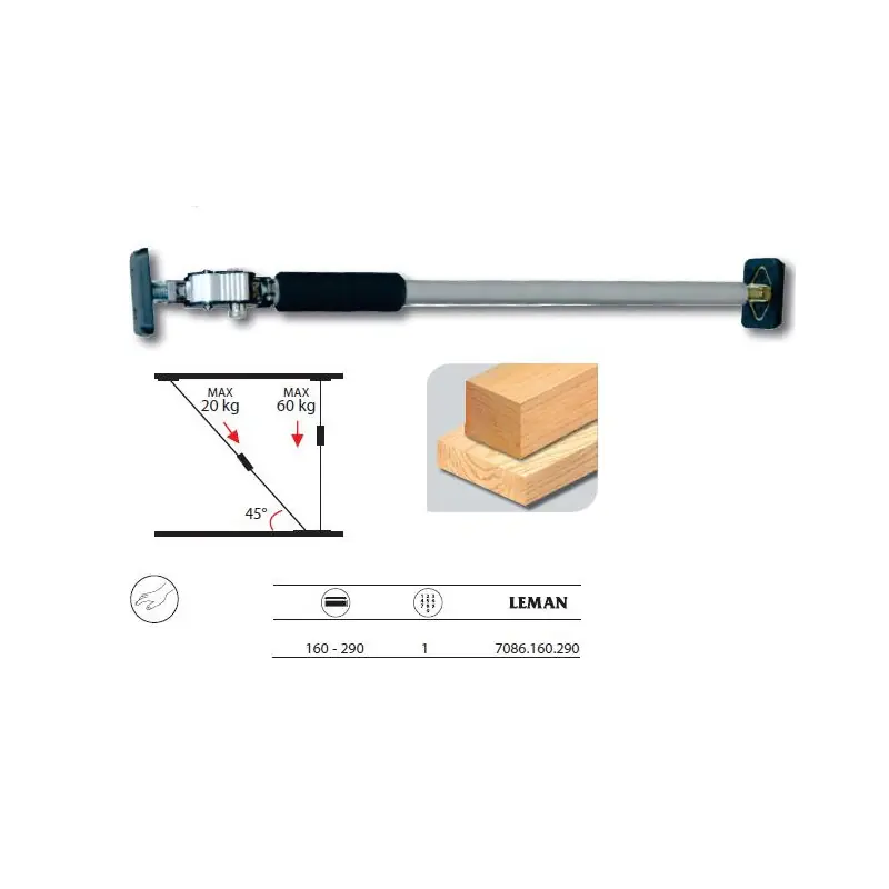 Presse extensible 160 à 290 cm 7086.160.290