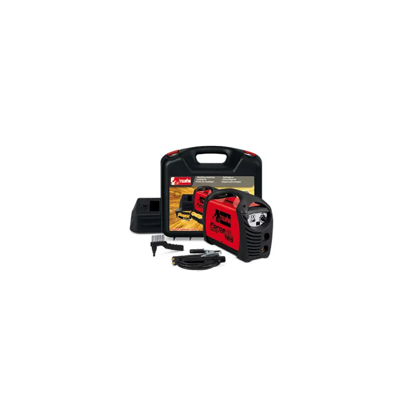 Poste à souder à l’Arc MMA Inverter 4,1Kw 150A Accessoires Force 165