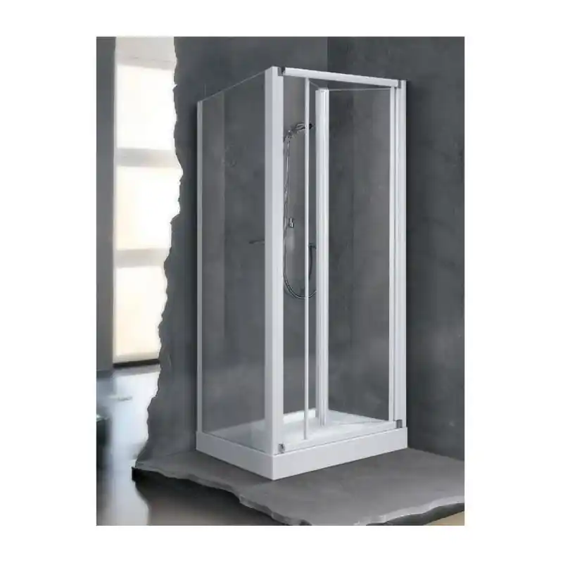 Porte pliante transparent 96 à 102 cm Lunes S LUNESS96-A