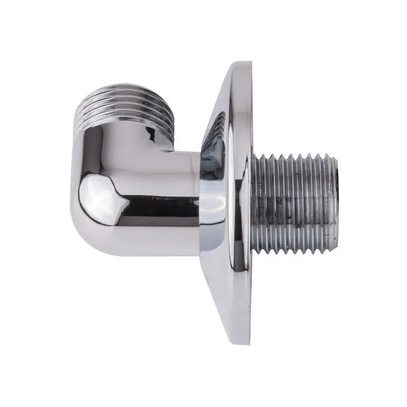 Raccord de sortie de douche en laiton chromé 1/2” 1/2”