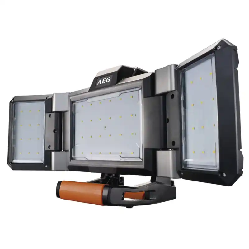 Projecteur LED triple panneaux 18 V sans batterie ni chargeur 2500 lum