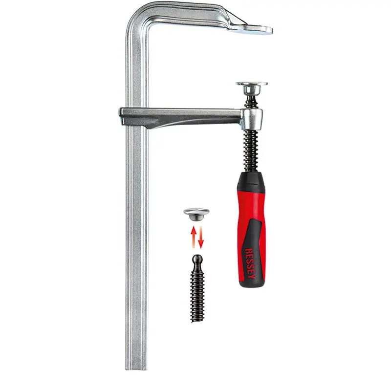 Presse à vis tout acier avec poignée bi-matière GZ-2K 300/120 mm GZ30-