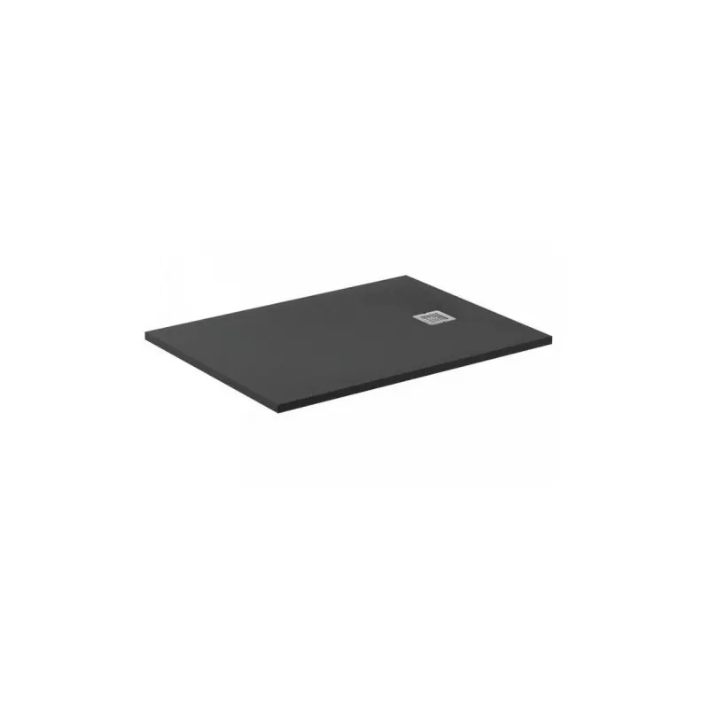 Receveur de douche 100x70 cm Noir intense ULTRA FLAT S