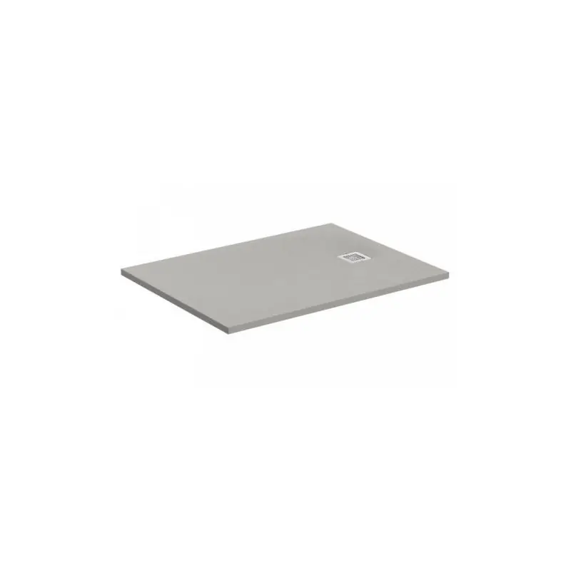 Receveur de douche 100x80 cm Gris béton ULTRA FLAT S