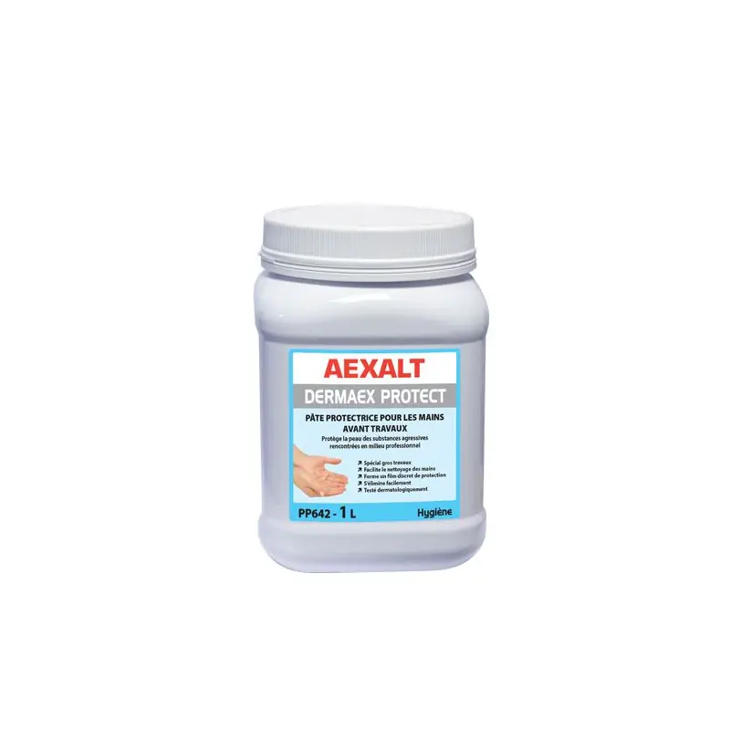 Pâte protectrice les mains avant travaux Porte douche x 1 L DERMAEX PR