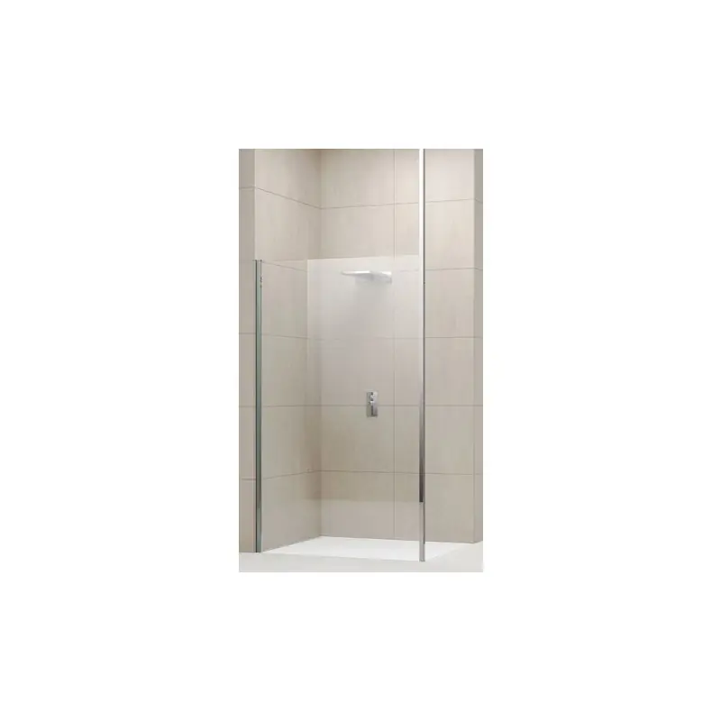 Profilé fixation du sol au plafond verres 6/8 mm H297 cm Silver R80GKH