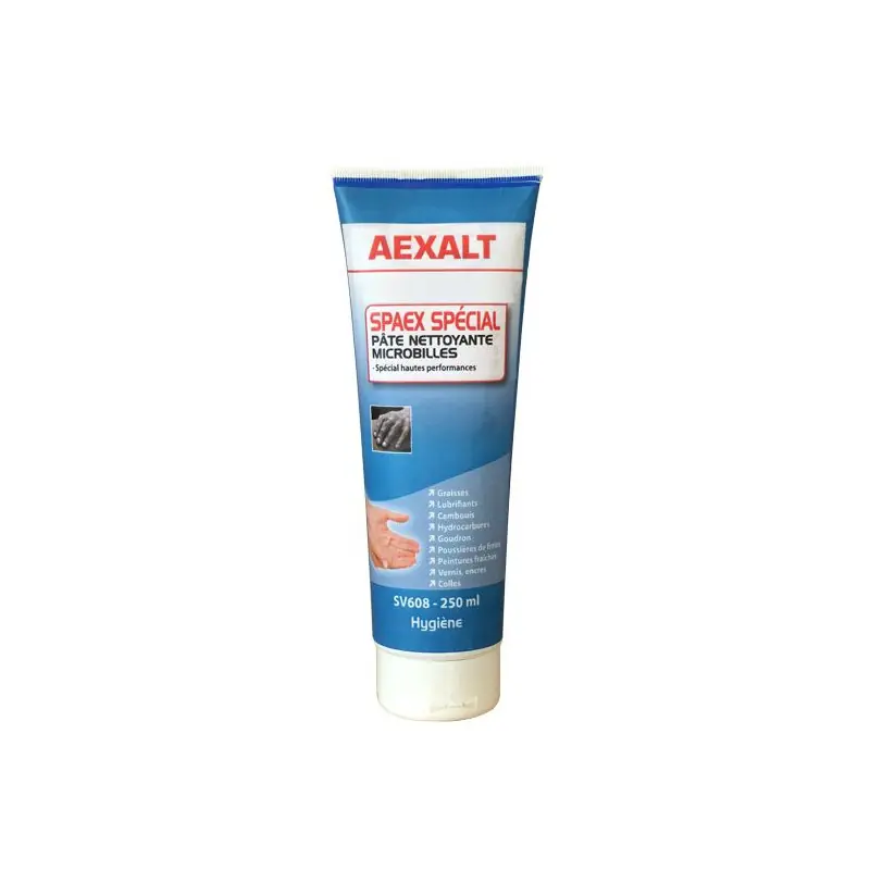 Pâte nettoyante microbilles pour les mains parfum pomme 250 ml SPAEX S