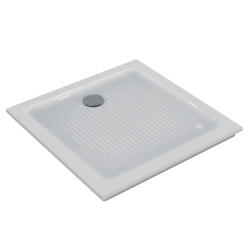 Receveur carré à encastrer 80x80cm blanc CONNECT