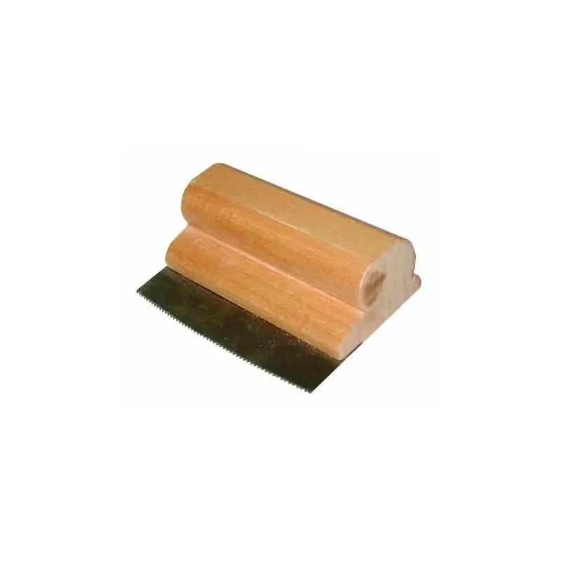 Scie de placage coupe à ras poignée bois 120 mm 11050