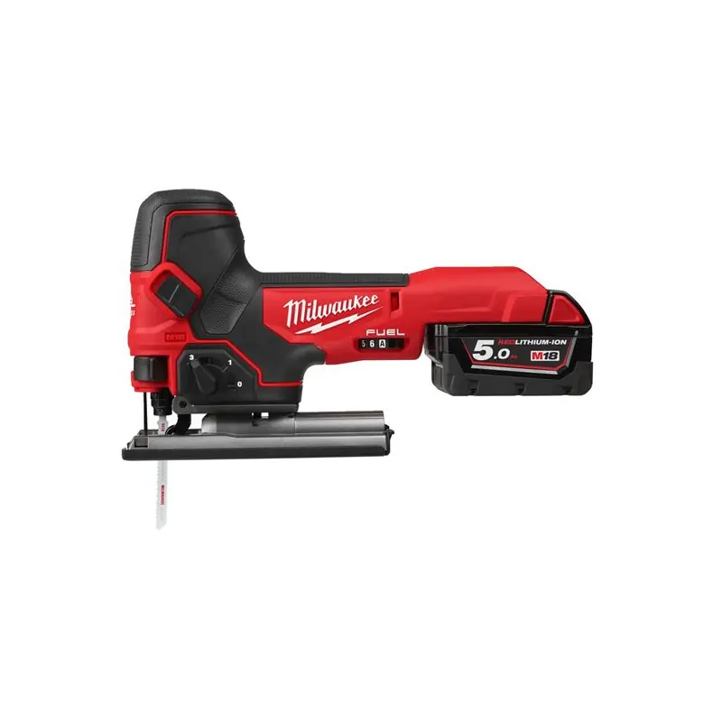 Scie sauteuse Fuel M18 FBJS-502X 18V 5.0Ah Li-Ion 25mm Milwaukee
